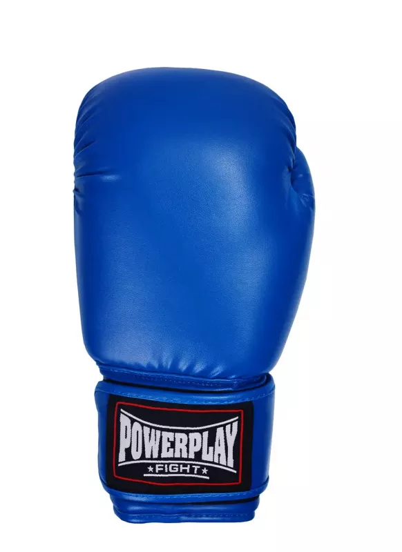 Боксерські рукавиці PowerPlay Сині 10 унцій