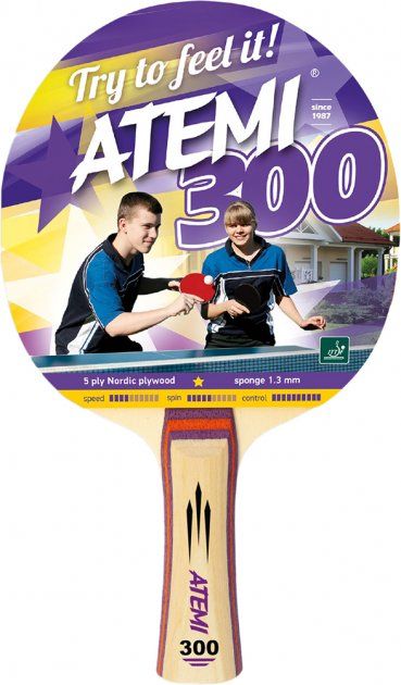 Ракетка для настільного тенісу Atemi 300