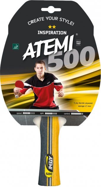 Ракетка для настільного тенісу Atemi 500