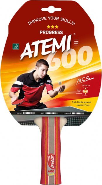Ракетка для настільного тенісу Atemi 600